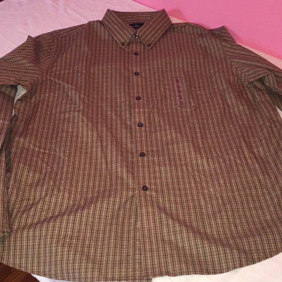 Dockers Men’s Long Sleeve Dress Shirt XL - Picture 11 of 11